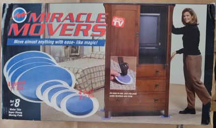 Photo of free Miracle Movers - furniture sliders (Saugus) #1