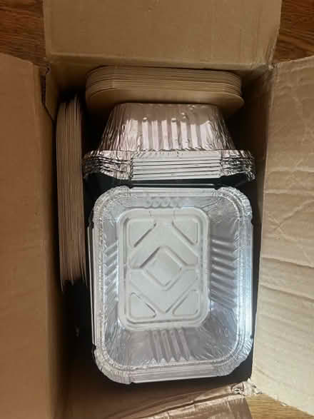 Photo of free Aluminium food trays with lids (Tottenham, N17) #1