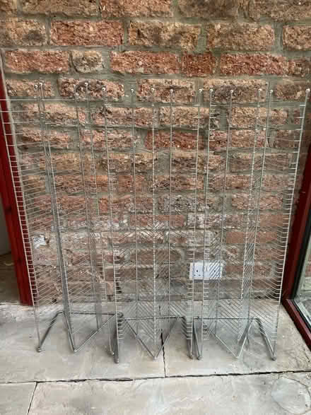 Photo of free Metal CD storage racks (Allestree Park DE22) #1
