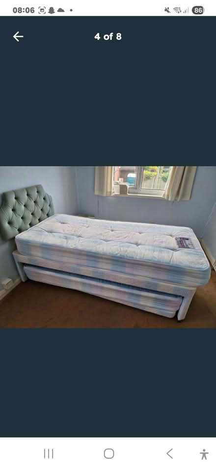 Photo of free Single bed with bed underneath (Great Baddow CM2) #4