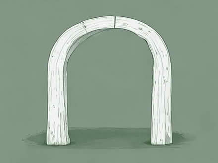 Photo of wooden garden arch (Highbury Vale NG6) #1