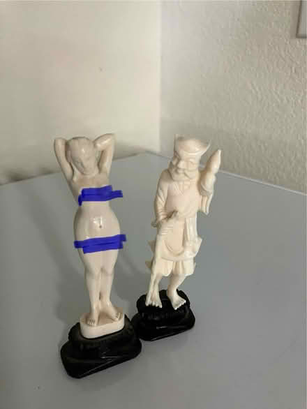 Photo of free Very old tusk statues (Northeast Morgan Hill) #1