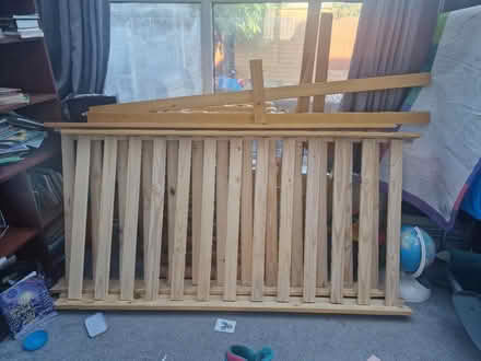 Photo of free Solid bunk bed (Small Heath B9) #1