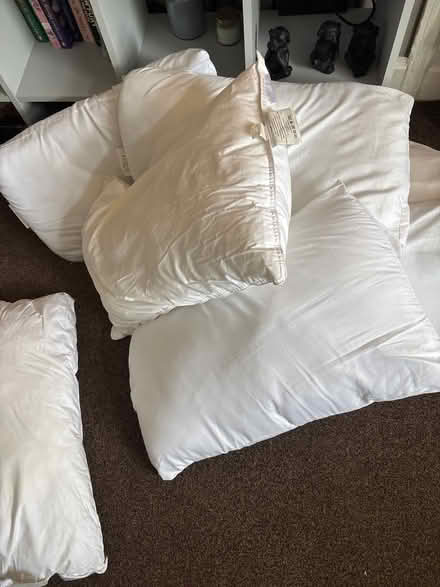 Photo of free 8 pillows (Morecambe) #1