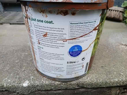 Photo of free Fence Paint (Lark Lane Area L17) #3
