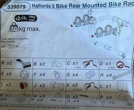 Photo of free Bike rack for a car (Cam GL11) #1