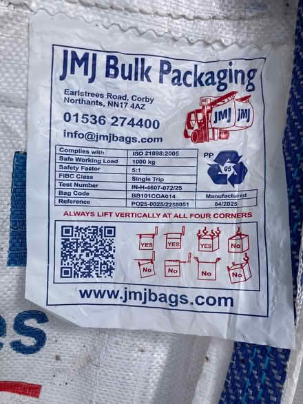 Photo of free Large builders merchants bags (Campsey Ash IP13) #2