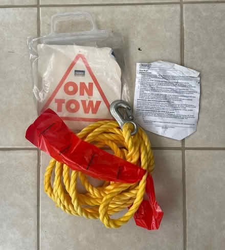 Photo of free Tow rope - never used (Trowbridge BA14) #2