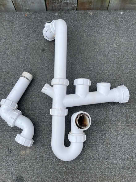Photo of free Sink drain pipes (Whitley Bay NE25) #1