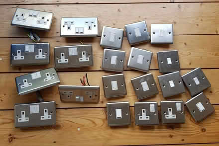 Photo of free Chrome wall plugs and switches (Eastville BS5) #1