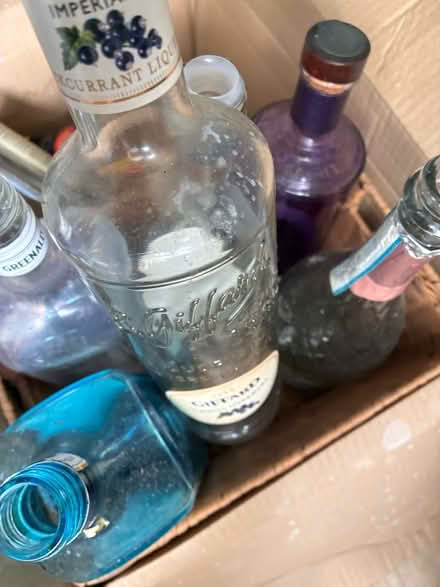 Photo of free 8 empty spirit & liqueur bottles (Freemantle SO15) #2