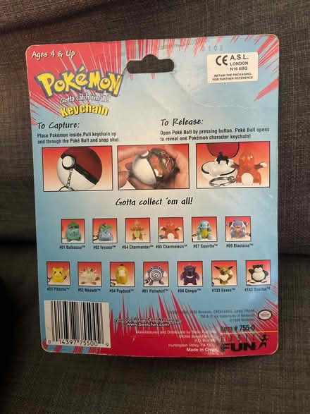 Photo of free Pokémon keychain toy (Cardonald, Glasgow, G52) #2
