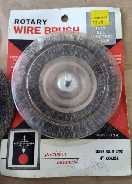 Photo of free Wire brushes and grinding wheels (Saugus) #2