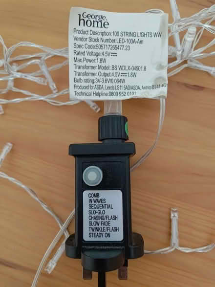 Photo of free Fairy lights (Chesterton CB4) #2