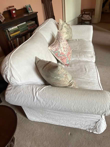 Photo of free Cream three seater sofa (Dean EH3) #4