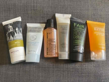Photo of free Selection of hotel body wash/lotion (Cardonald, Glasgow, G52) #1
