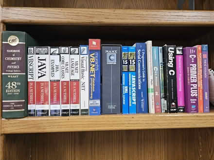 Photo of free REALLY OLD Computer Books (Friendswood FM 518 & FM 528) #1