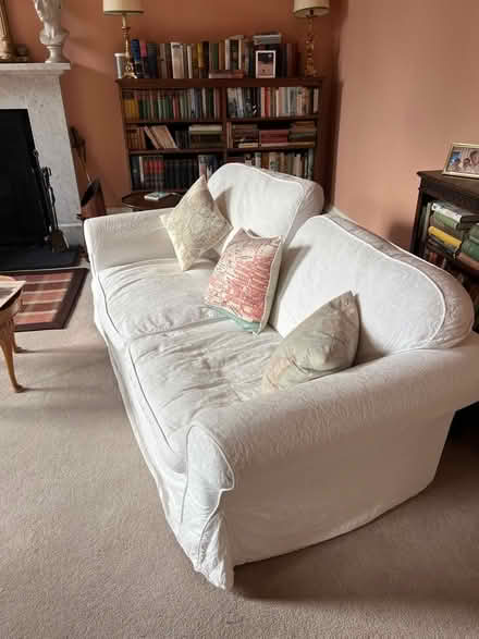Photo of free Cream three seater sofa (Dean EH3) #1