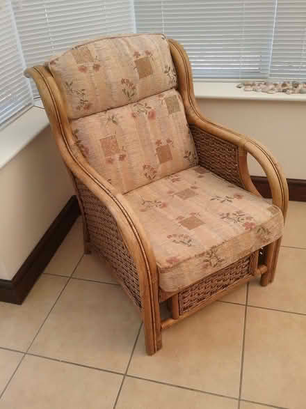 Photo of free Conservatory wicker armchairs (Four Crosses SY22) #1