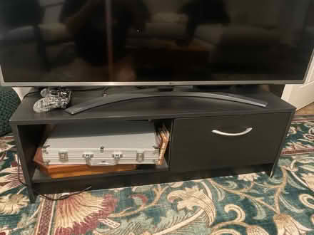 Photo of free Tv stand (black) (Oxford OX2) #1