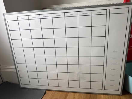 Photo of free Large Family Schedule Whiteboard (Crookes S10) #1