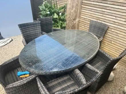 Photo of free Garden Table and Chairs (Wicklow Town) #3