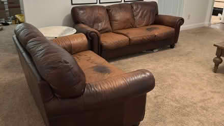 Photo of free couch and loveseat (Statham Ga) #1