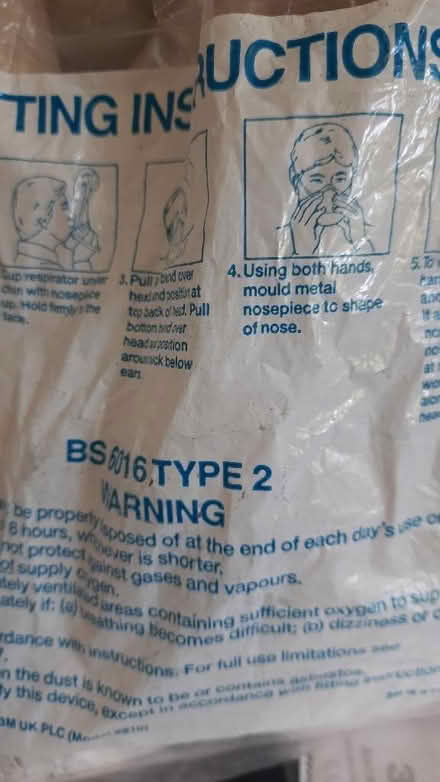 Photo of free Respirator masks for DIY (Byfleet KT14) #1