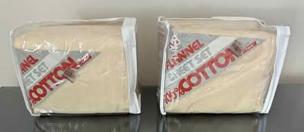 Photo of free Flannel sheets, brand new (Highland Park) #1