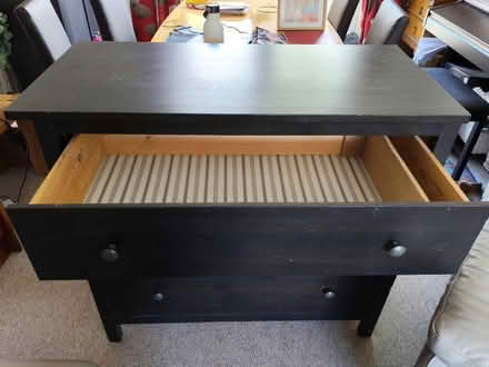 Photo of free Black chest of drawers. Ikea (Marlow) #3