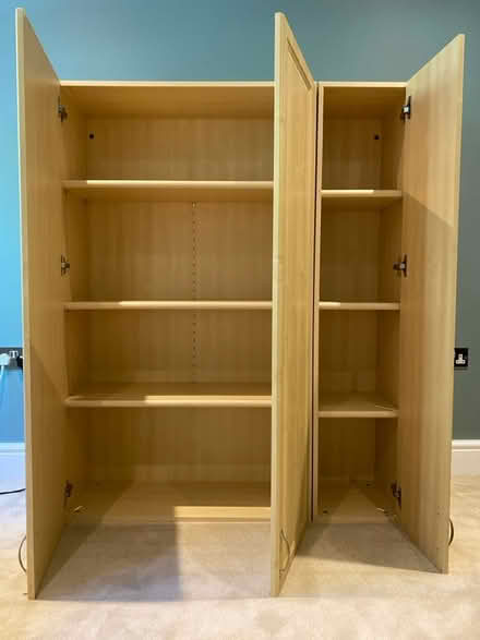 Photo of free Cupboards with shelves (KT14 6bf) #1