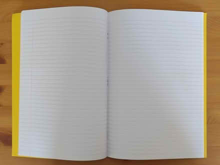 Photo of free Yellow notebook (Chesterton CB4) #2