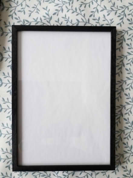 Photo of free A4 black frame- stained wood (Catford) #1