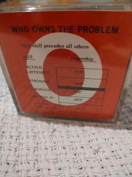 Photo of free Problem Solving Methods Cube (Near Fairview & 55th St, DG) #1