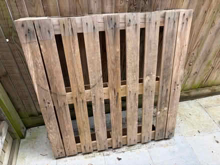 Photo of free Large wooden pallet (Cutteslowe OX2) #1