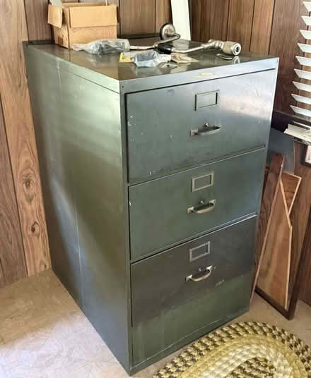 Photo of free Desk and file cabinet (Avalon Shores, Shady Side, MD) #2