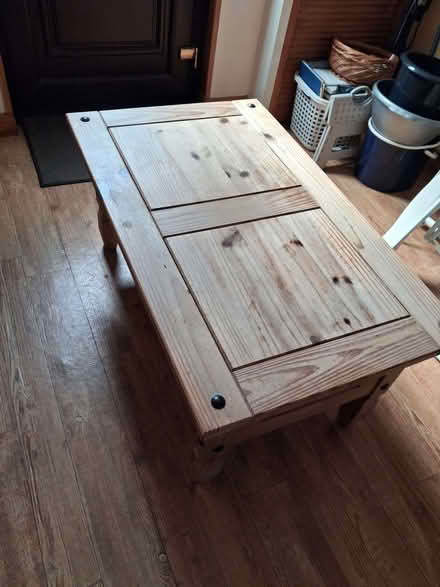 Photo of free Pine coffee table (Rhayader LD6) #3
