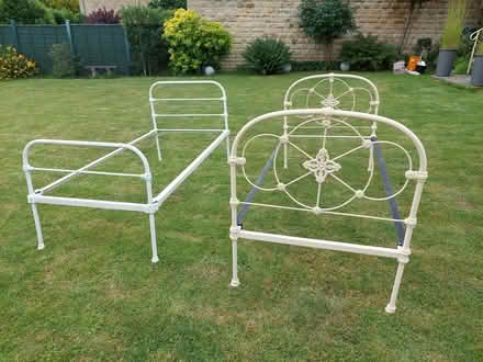 Photo of free Two Victorian single iron beds (North Woodchester GL5) #1