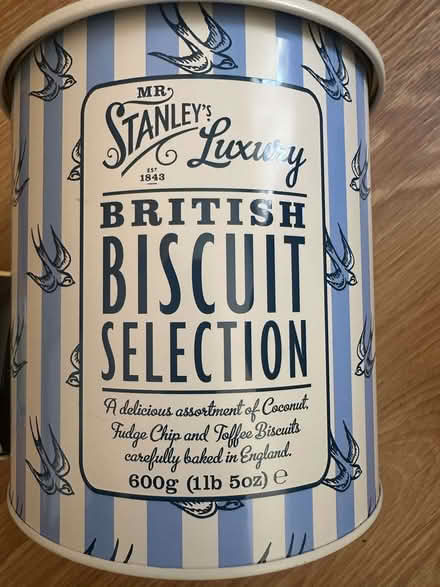 Photo of free Empty Biscuit and Tea tins (Old Woking GU22) #2
