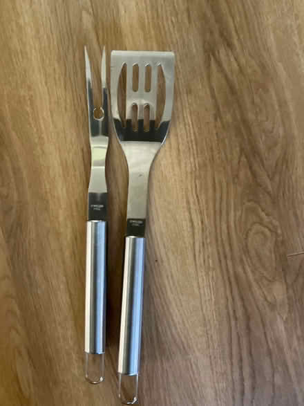 Photo of free Fork and spatula for BBQ (Rudgwick RH12) #1