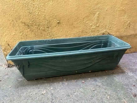 Photo of free Green Planter 20” L 5” W 6.5” D (Holland Park W11) #1