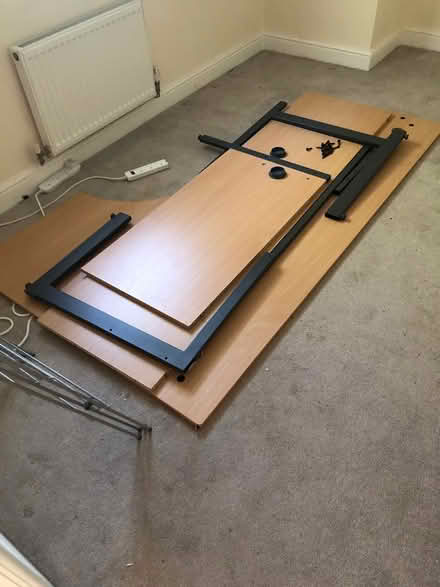 Photo of free L shaped desk (wrington bs405nb) #1