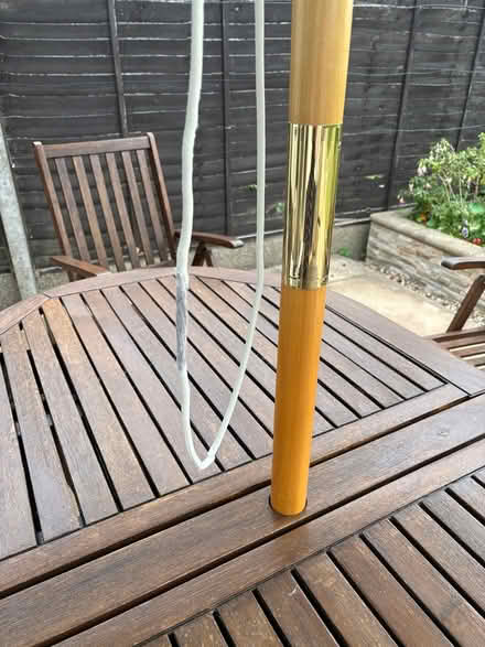 Photo of free 3m wide garden table umbrella (Harpenden) #2