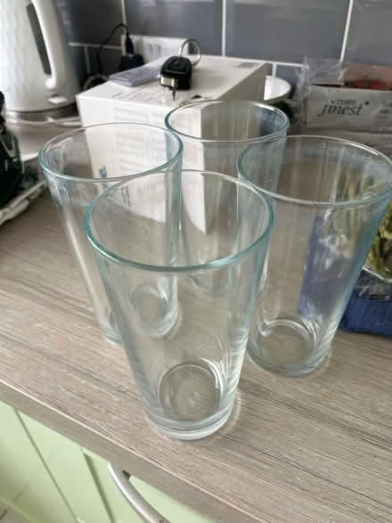 Photo of free 4 large glasses (Hampden Park BN22) #1
