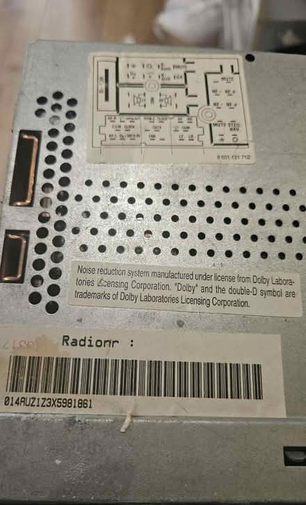 Photo of free Audi car radio (Thamesmead, SE28) #2