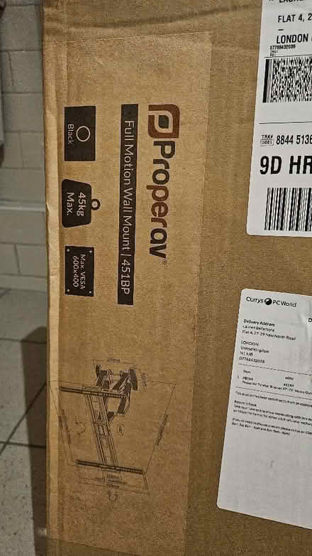Photo of free Full Motion TV Wall Mount (Hoxton N1) #1
