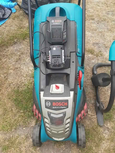 Photo of free Bosch rechargeable lawn mower (Poole dorset) #2