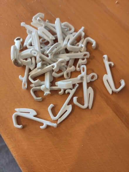 Photo of free Plastic curtain hooks (Dursley GL11) #1