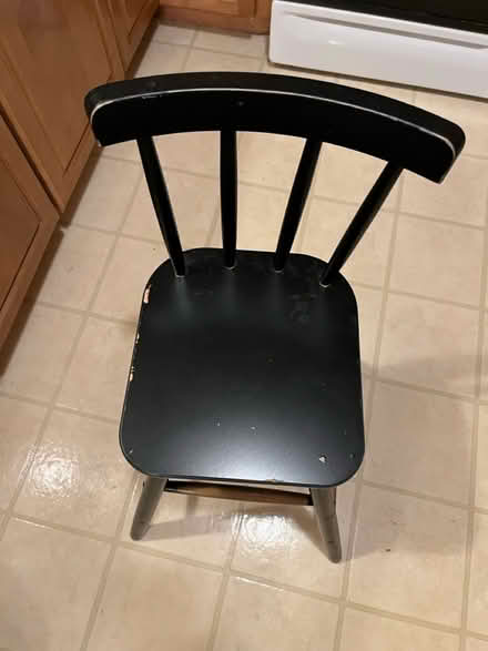 Photo of free Kids dining chair (East Cambridge) #3