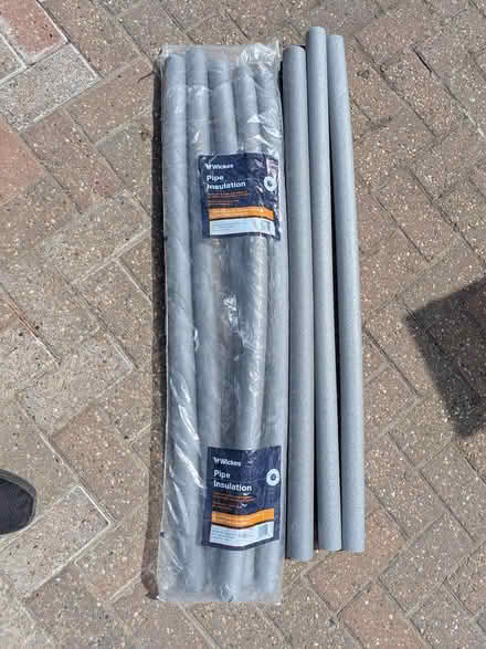 Photo of free 8 lengths of pipe insulation (Pilgrims Hatch, CM15) #1